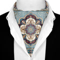 AMETHYST ROYALE SILK ASCOT – PREMIUM COLLECTION