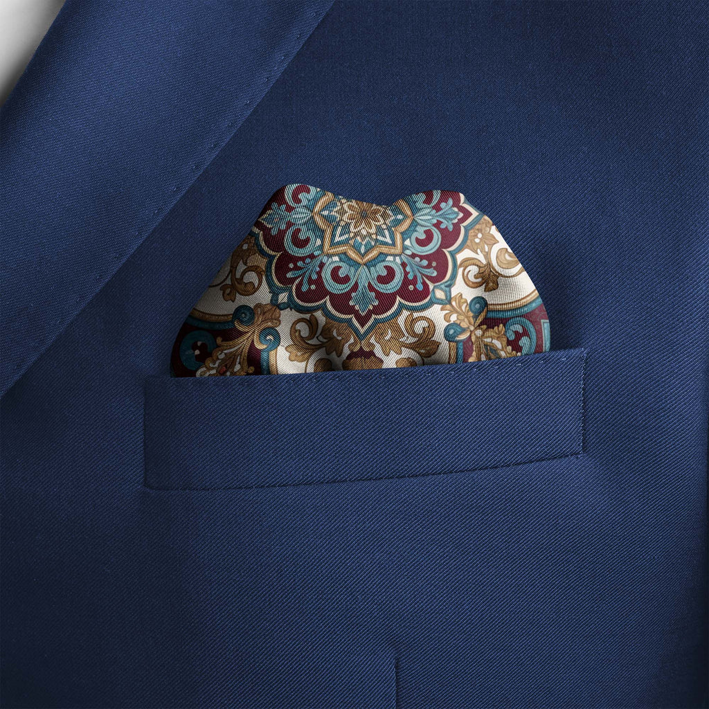 AMETHYST ROYALE SILK POCKET SQUARE