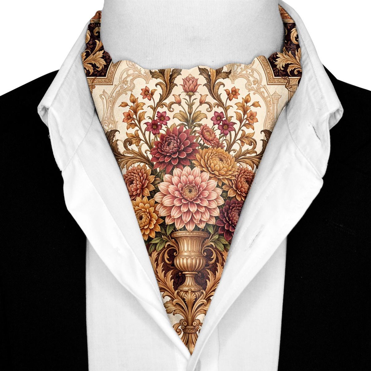 ART OF FLORAL SILK ASCOT – PREMIUM COLLECTION
