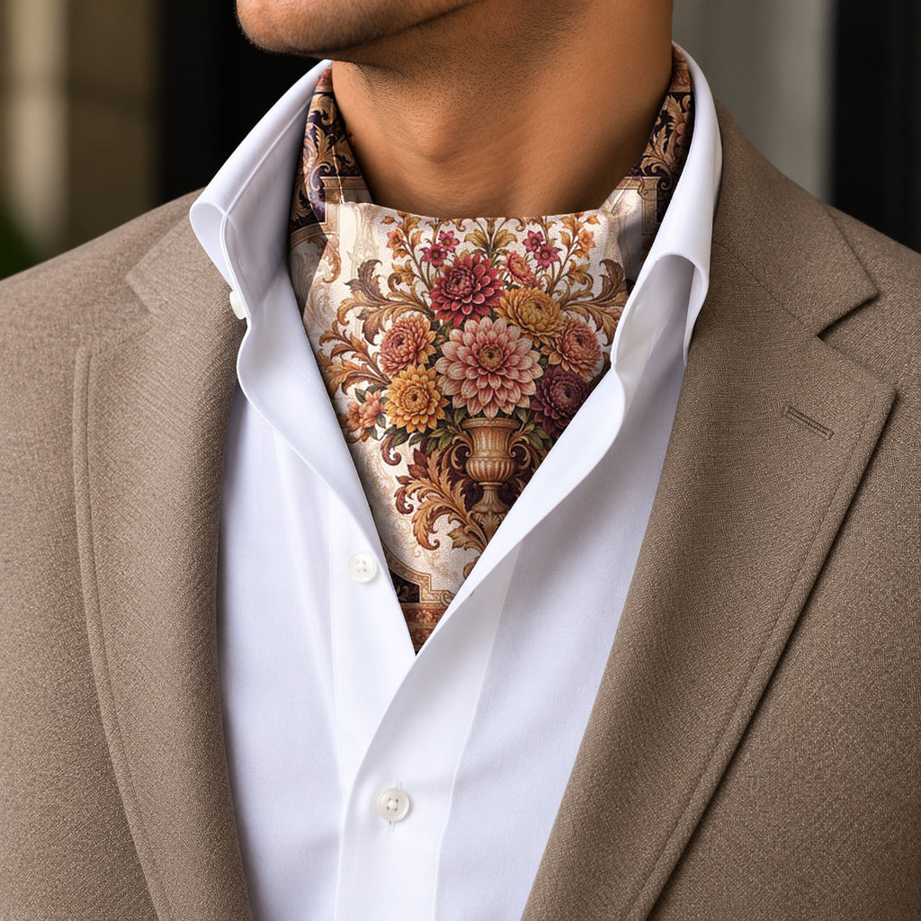 ART OF FLORAL SILK ASCOT – PREMIUM COLLECTION