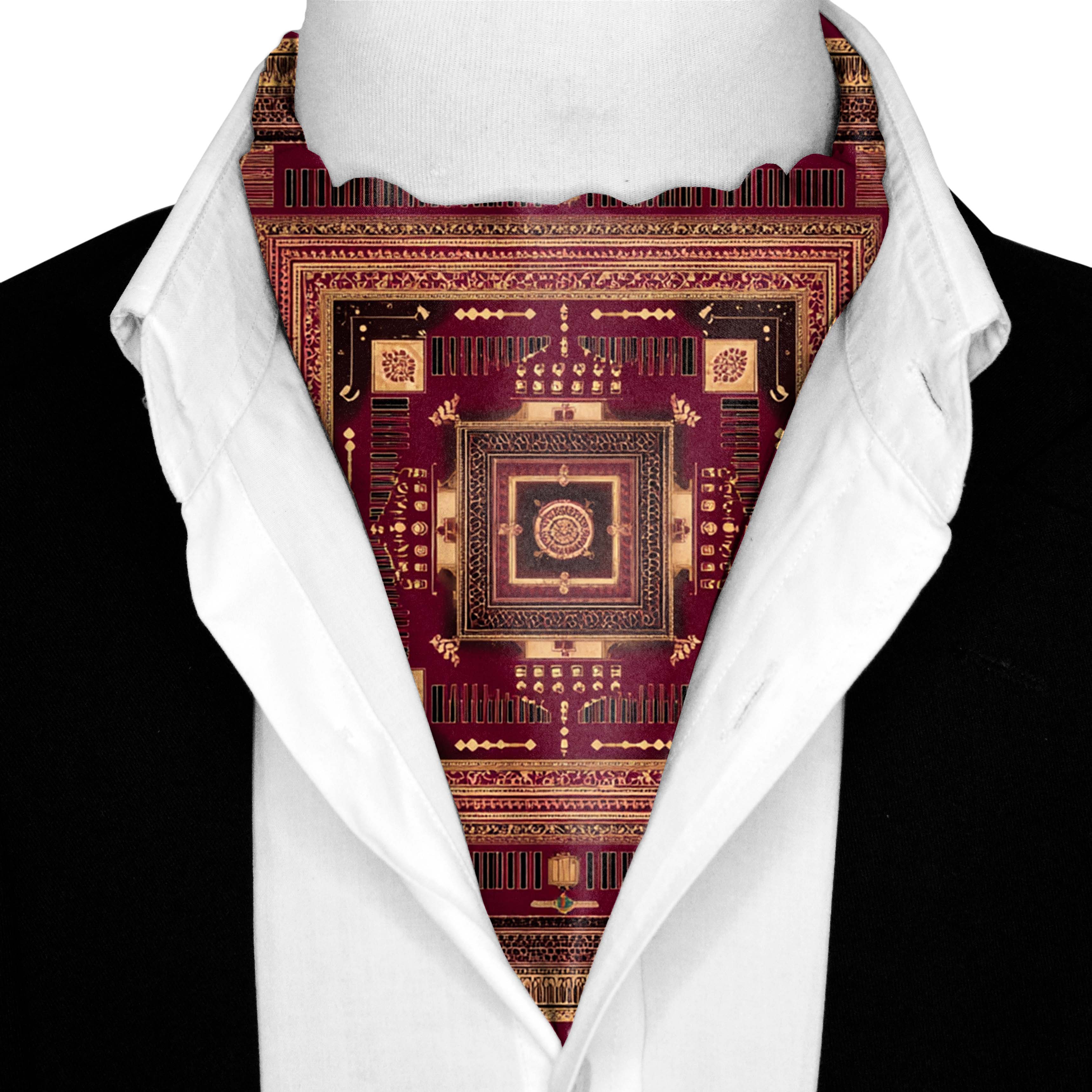 MANDALA FORT SILK ASCOT – PREMIUM COLLECTION