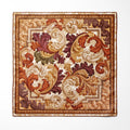 AUTUMN BAROQUE SILK POCKET SQUARE
