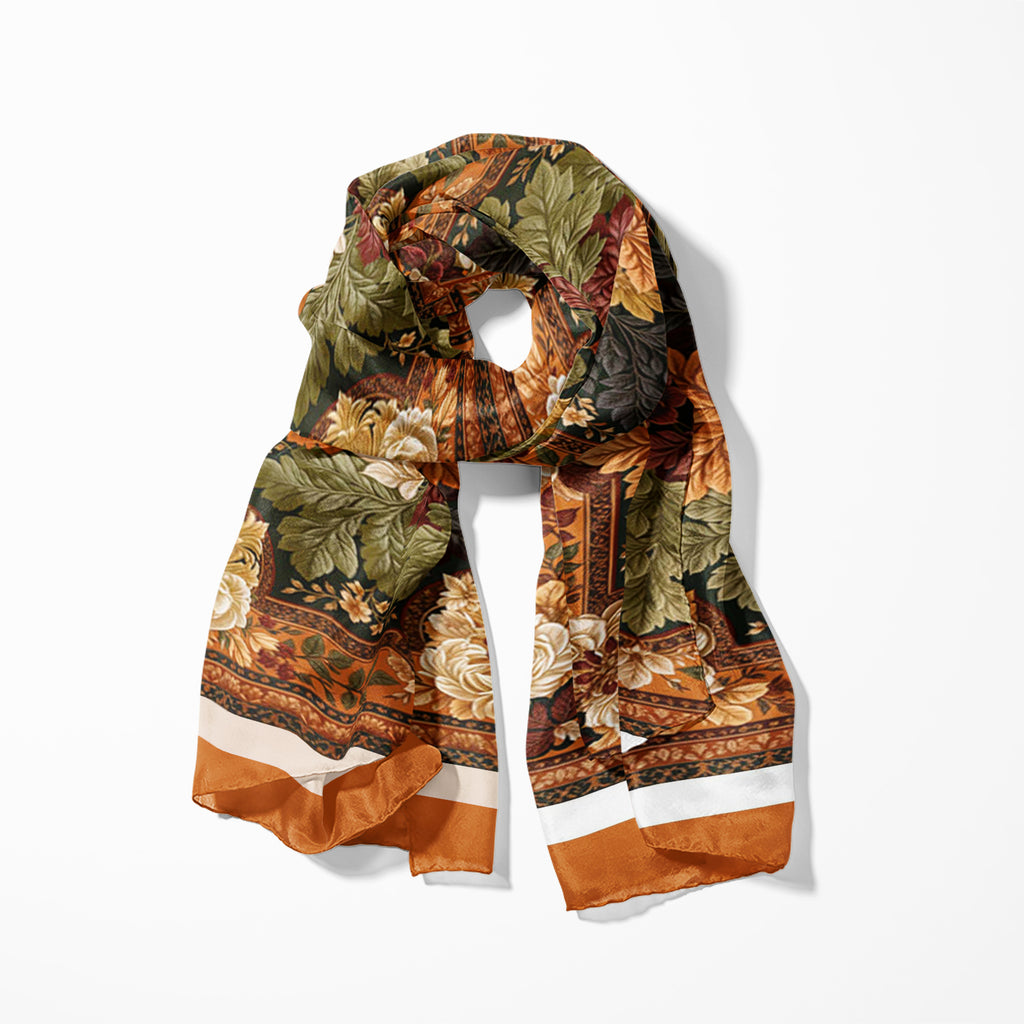 AUTUMN GARDEN MEN SCARF - PREMIUM COLLECTION
