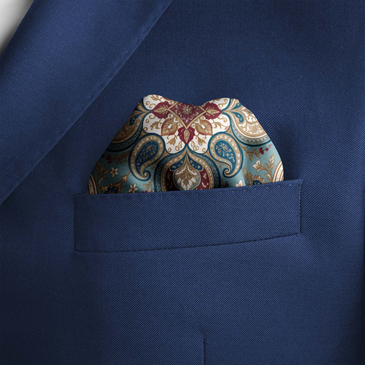 AVELINE SILK POCKET SQUARE