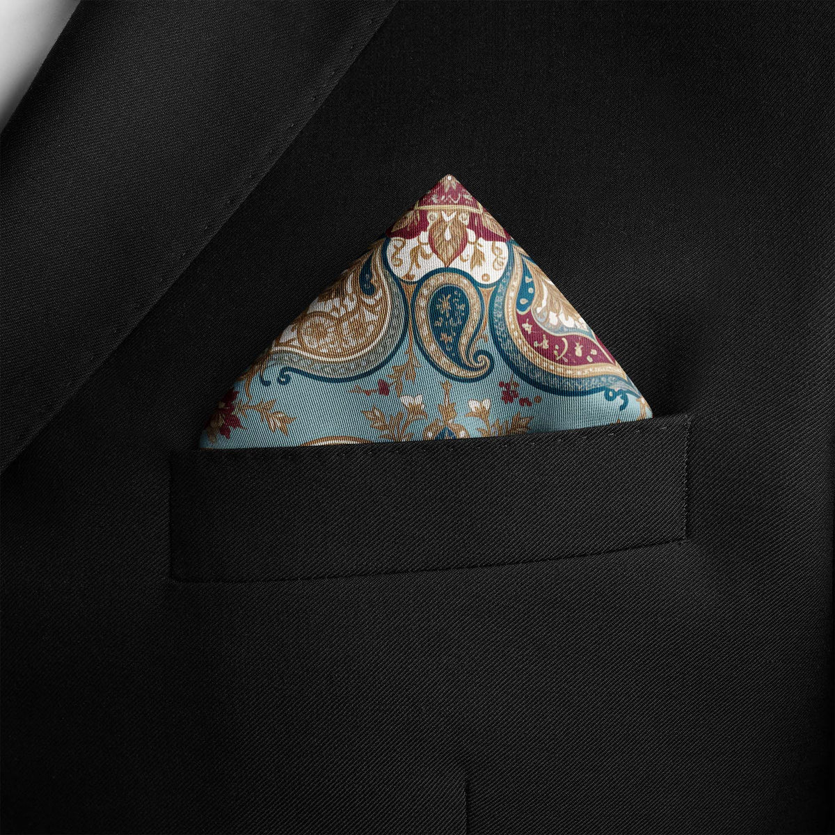 AVELINE SILK POCKET SQUARE