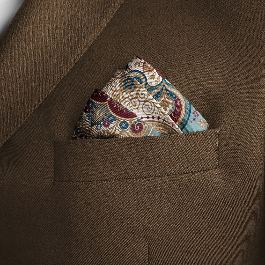 AVELINE SILK POCKET SQUARE