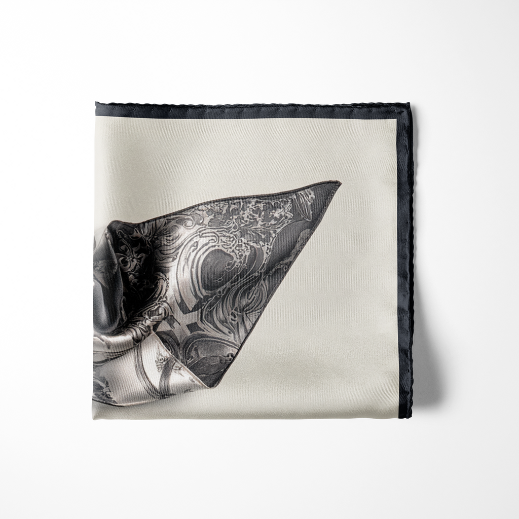VELVOURA SILK POCKET SQUARE