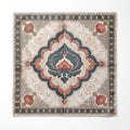 BLUSH MEDALLION SILK POCKET SQUARE