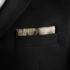 ORBITA SILK POCKET SQUARE
