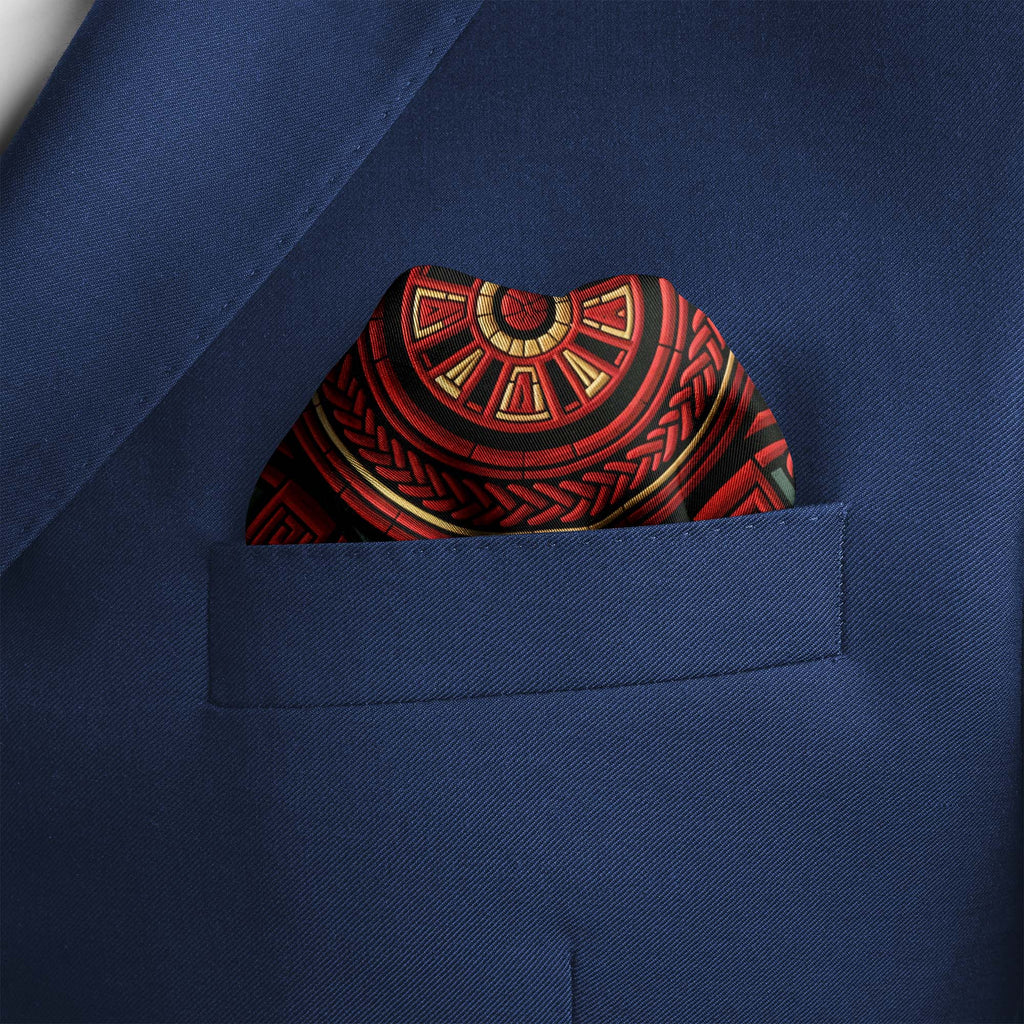 CELTIC CIRCLE SILK POCKET SQUARE