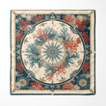 CORAL COMPASS GARDE SILK POCKET SQUARE