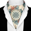 CORAL COMPASS GARDEN SILK ASCOT – PREMIUM COLLECTION
