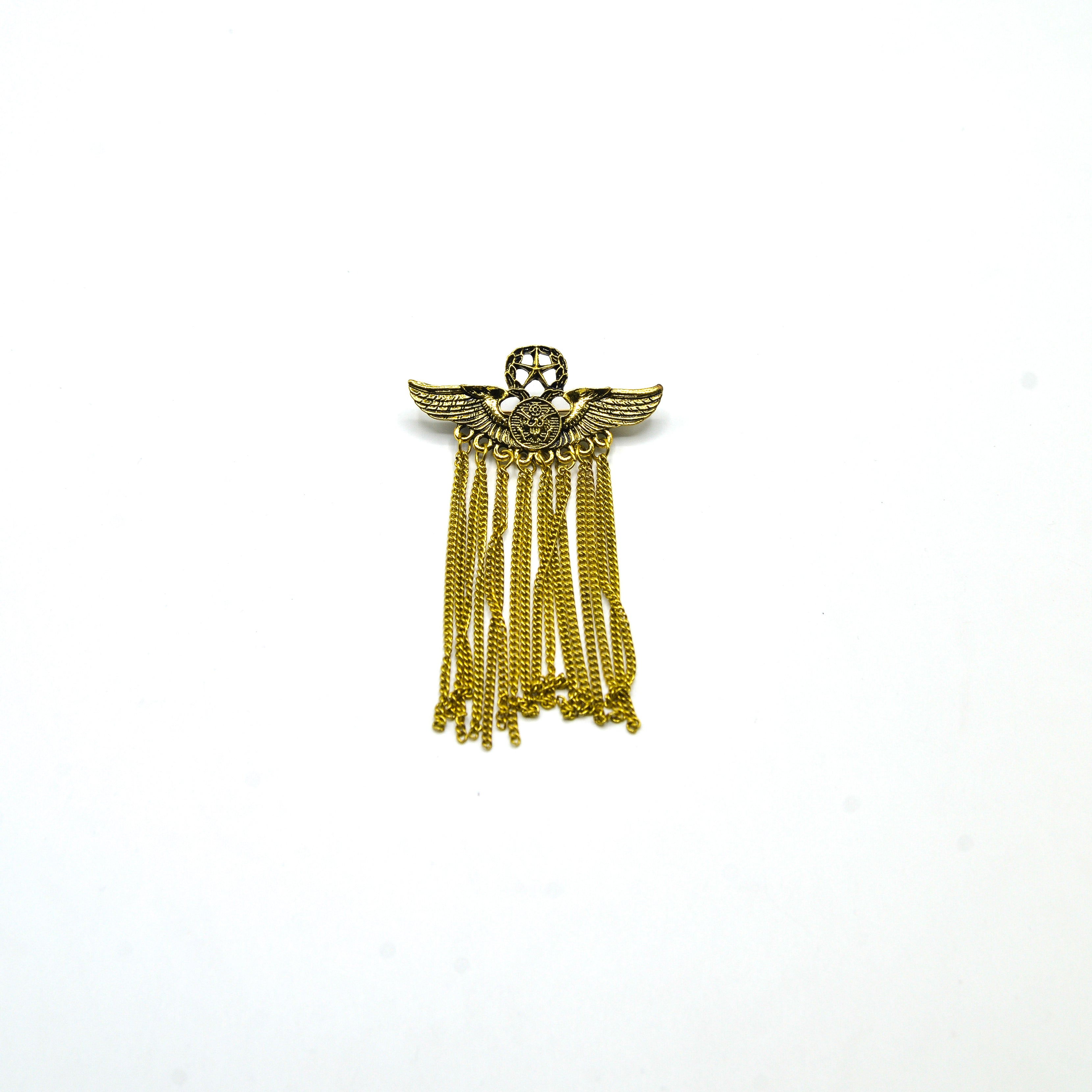 GOLDEN EAGLE WING BROOCH