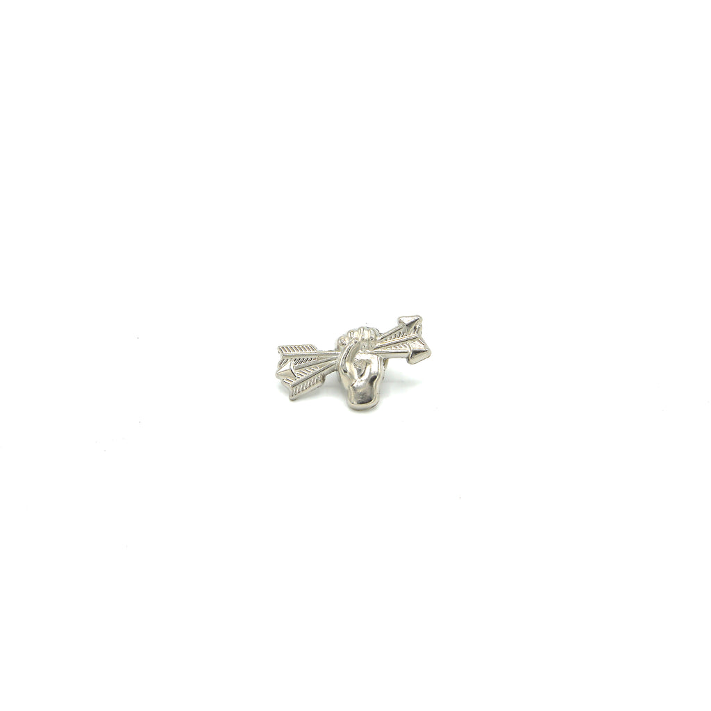 SILVER ARROW BROOCH