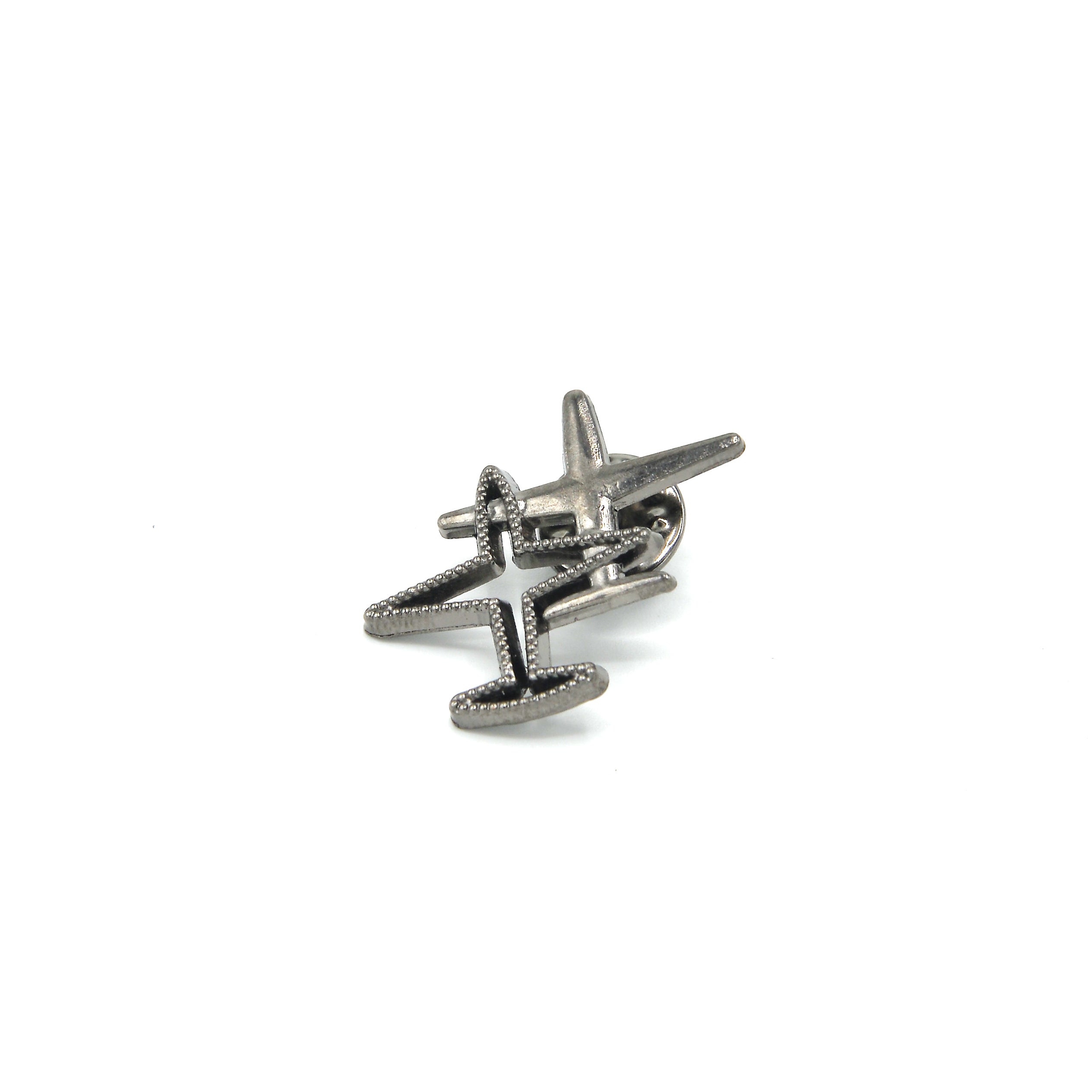 SILVER SPARKLING BROOCH