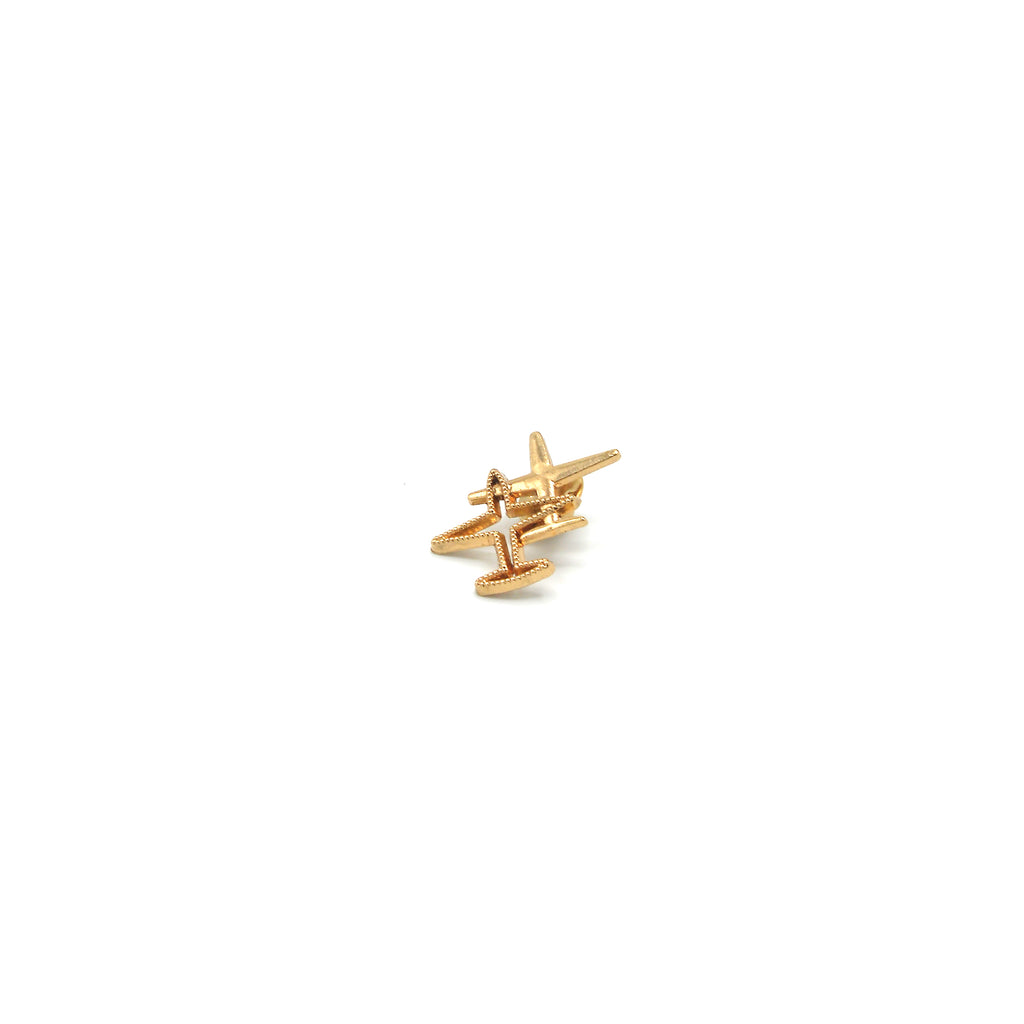 GOLDEN SPARKLING BROOCH