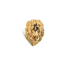 GOLDEN LION BROOCH