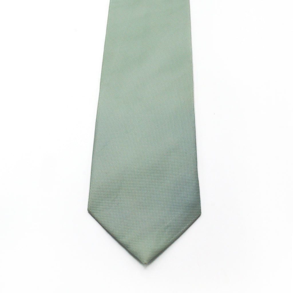 FROSTED SAGE TEXTURED TIE