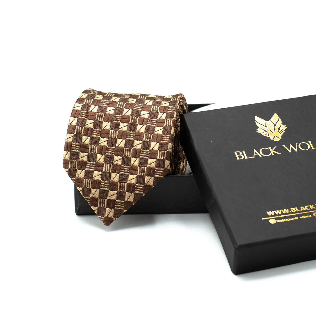 BROWNSTONE GRID TIE