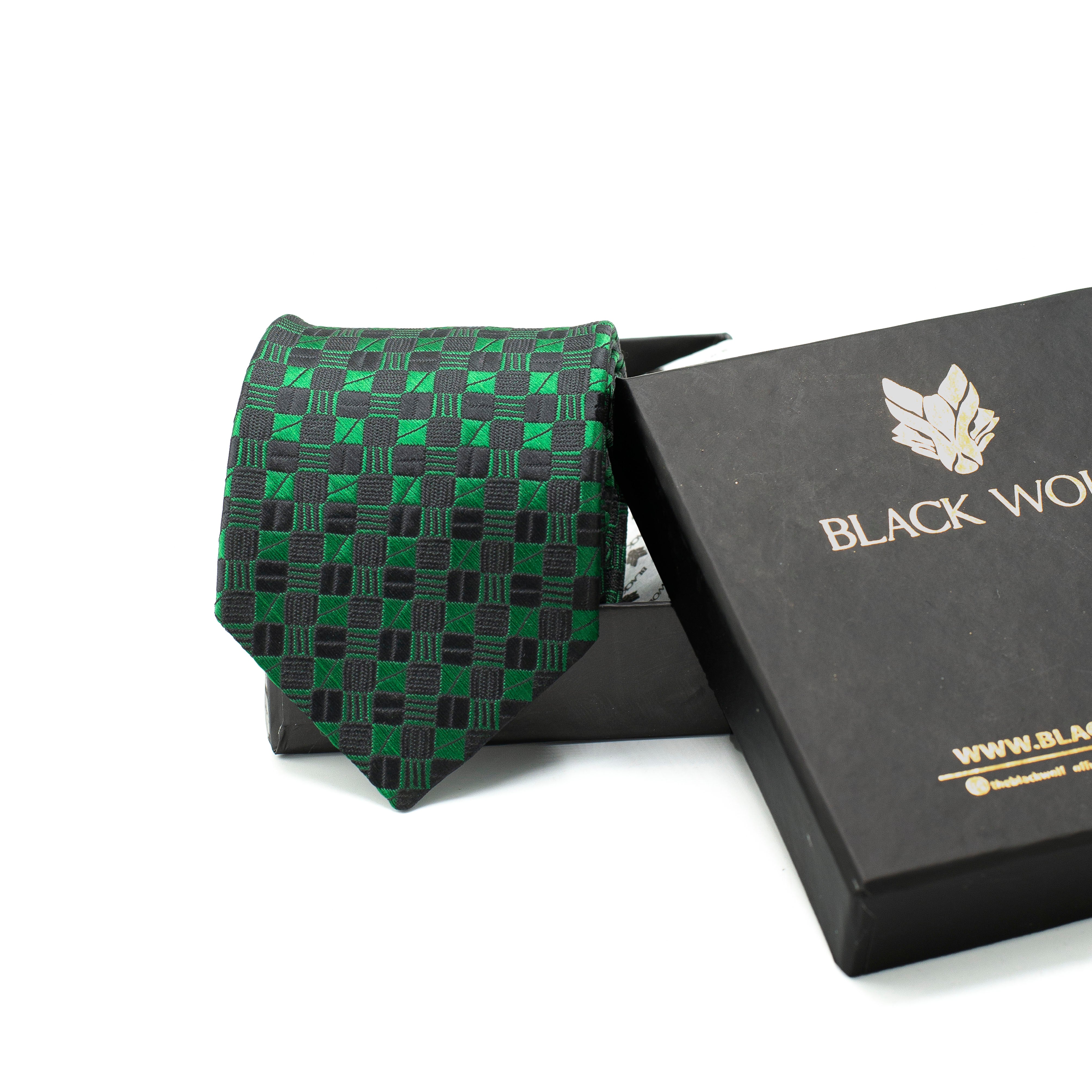 MIDNIGHT MATRIX TIE
