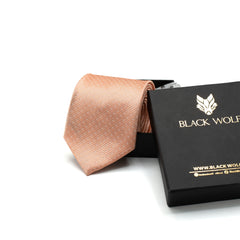 SOFT PEACH ELEGANCE TIE