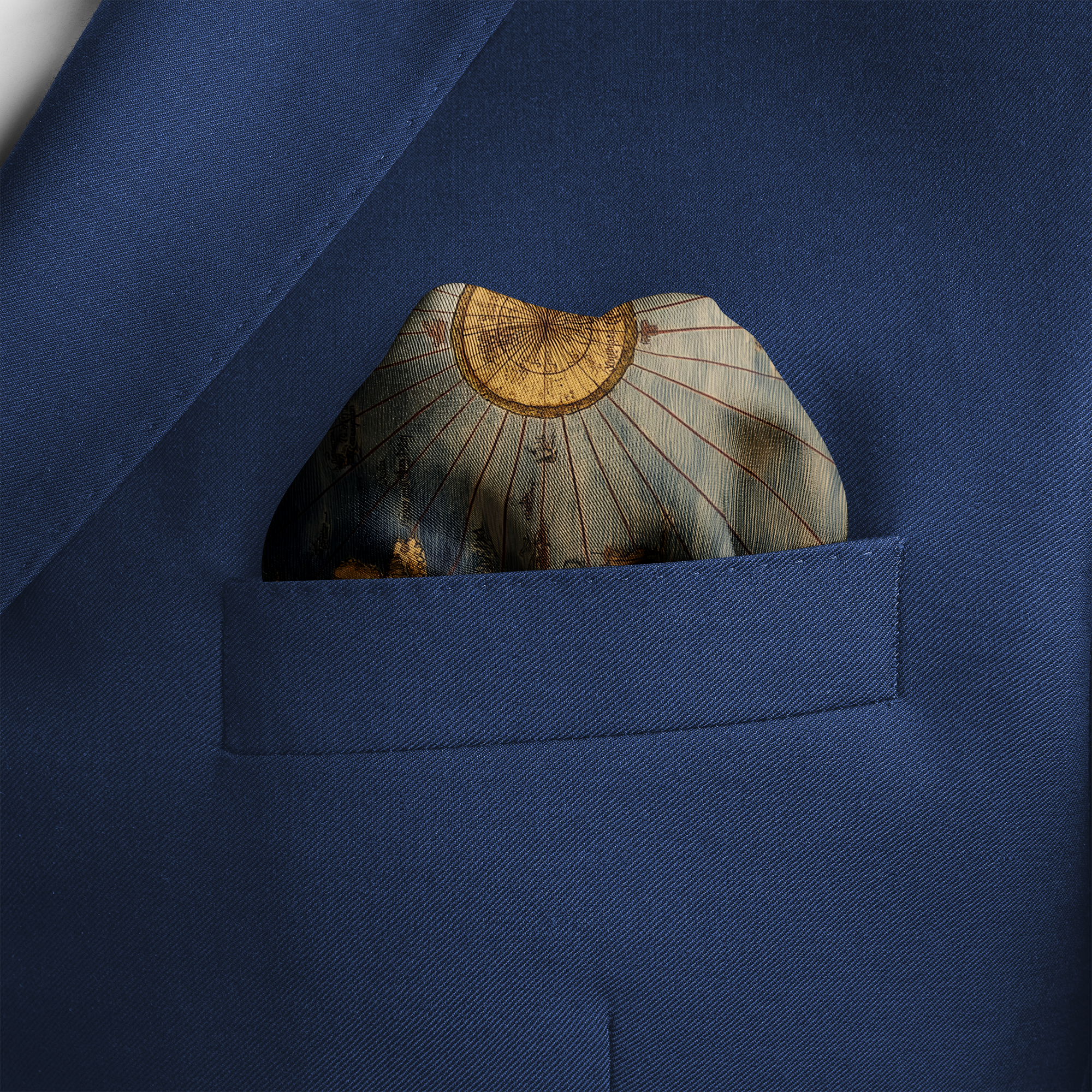 DECAY SILK POCKET SQUARE