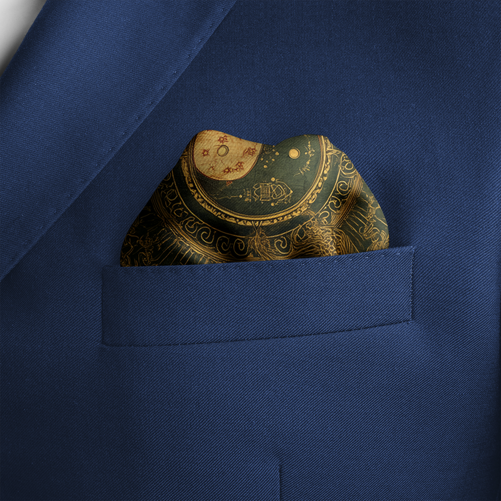 CELESTARA SILK POCKET SQUARE