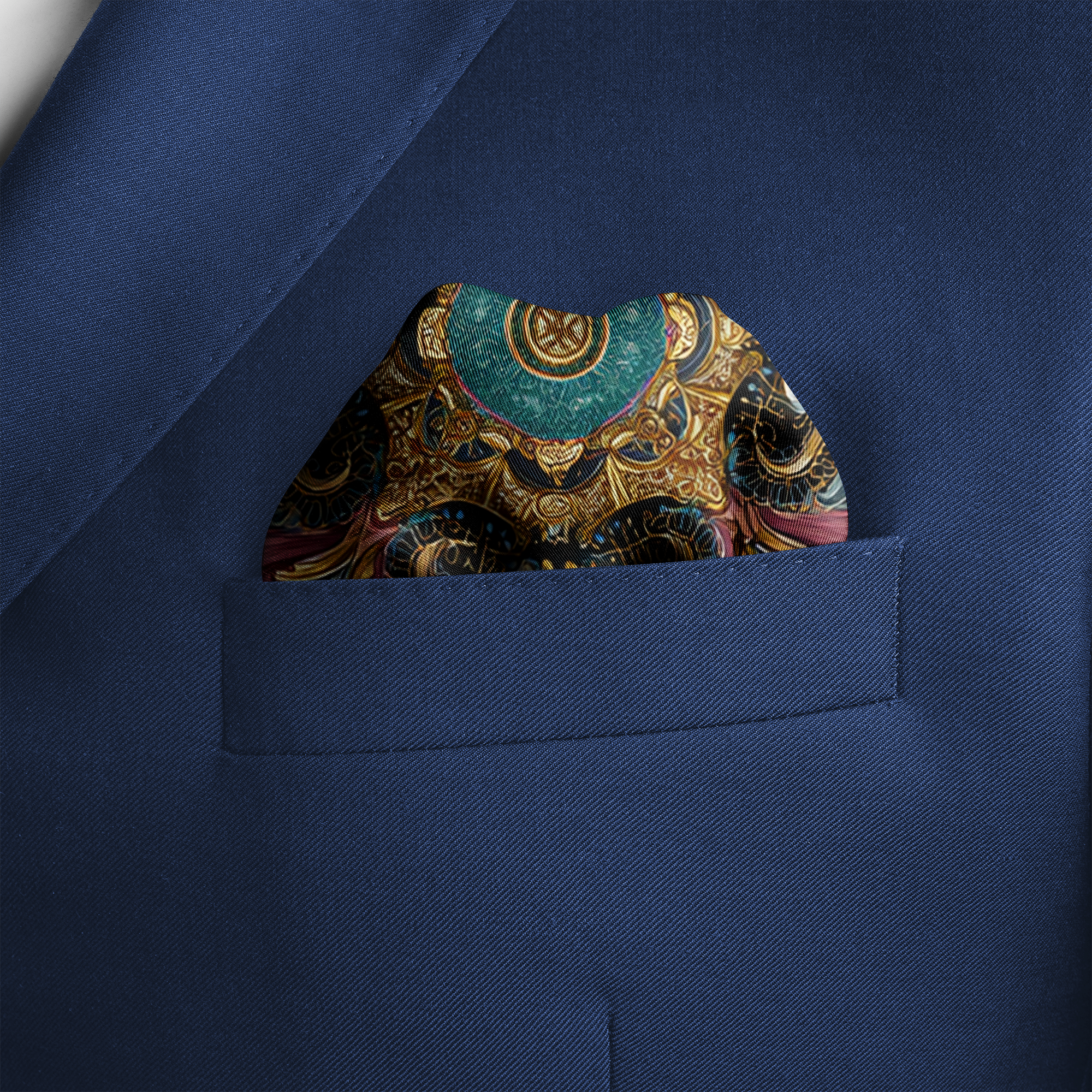 VERONA SILK POCKET SQUARE
