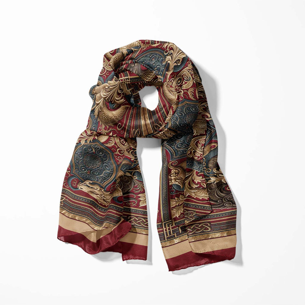 DRAGON DYNASTY MEN SCARF - PREMIUM COLLECTION
