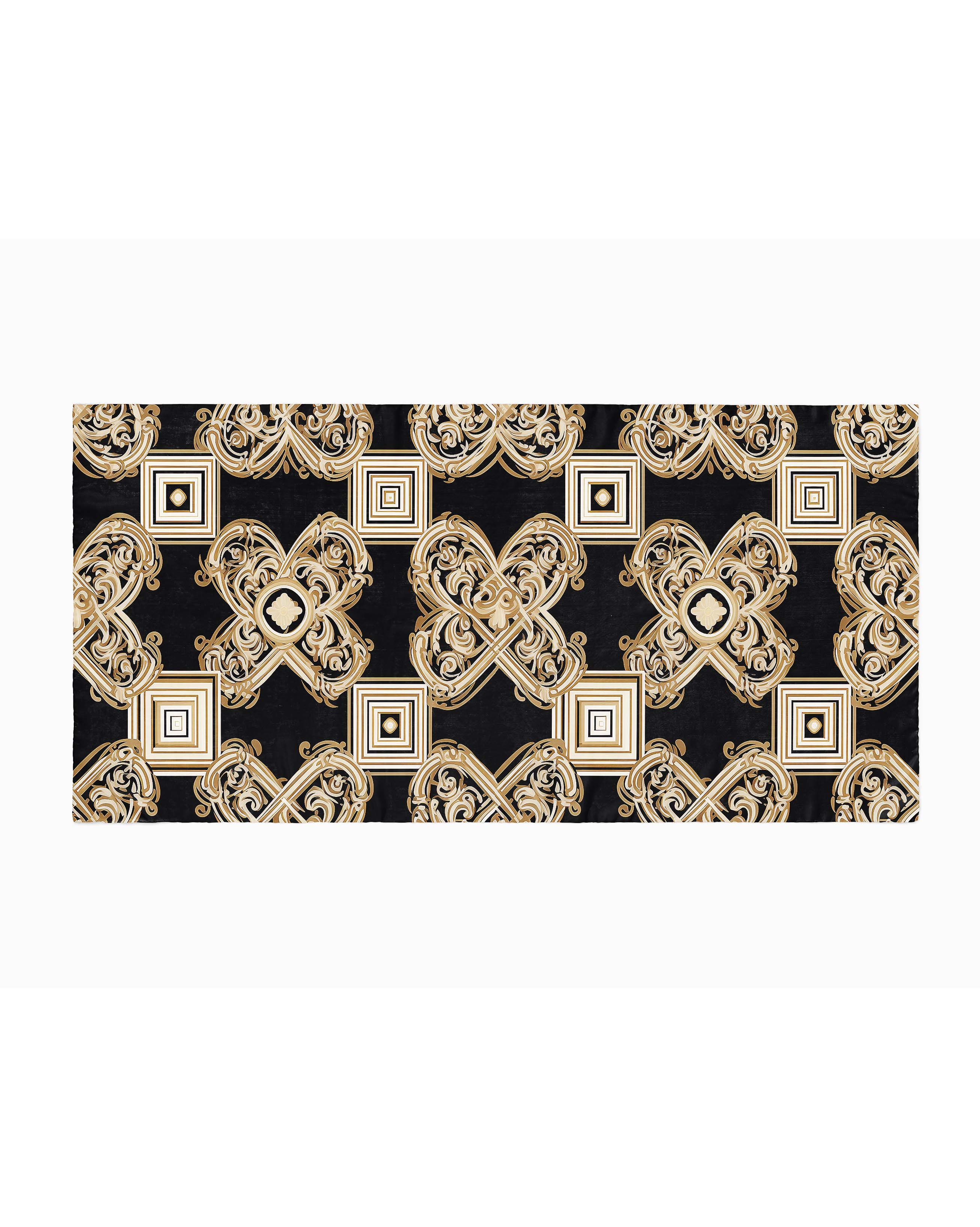 ELEGANT LINE SILK WOMEN SCARF – PREMIUM COLLECTION