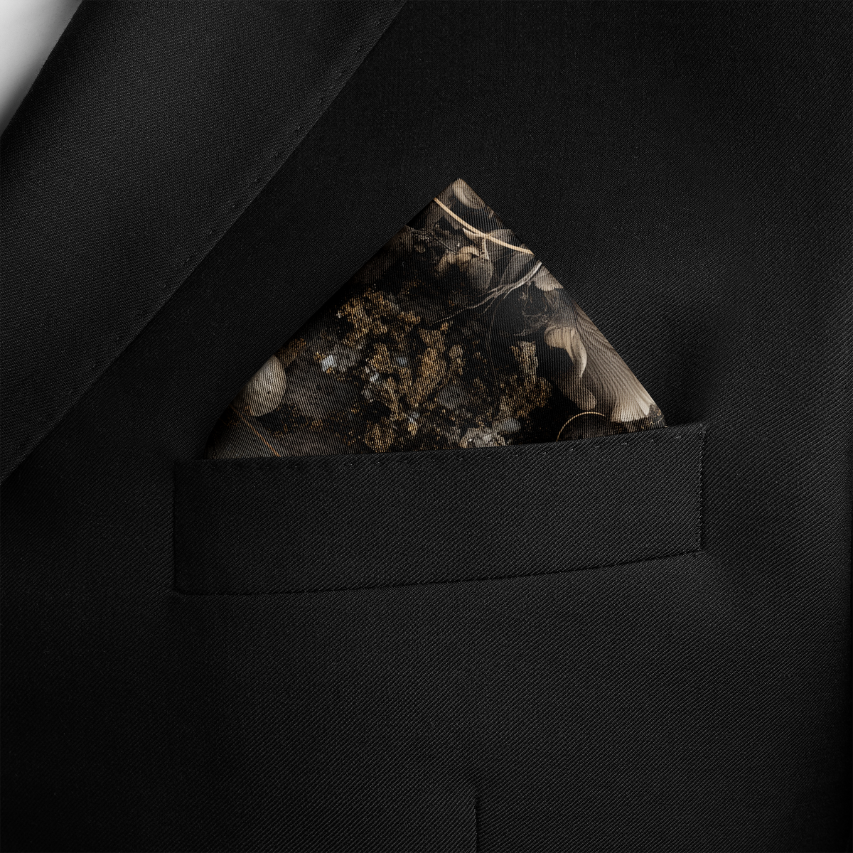 DECAY SILK POCKET SQUARE