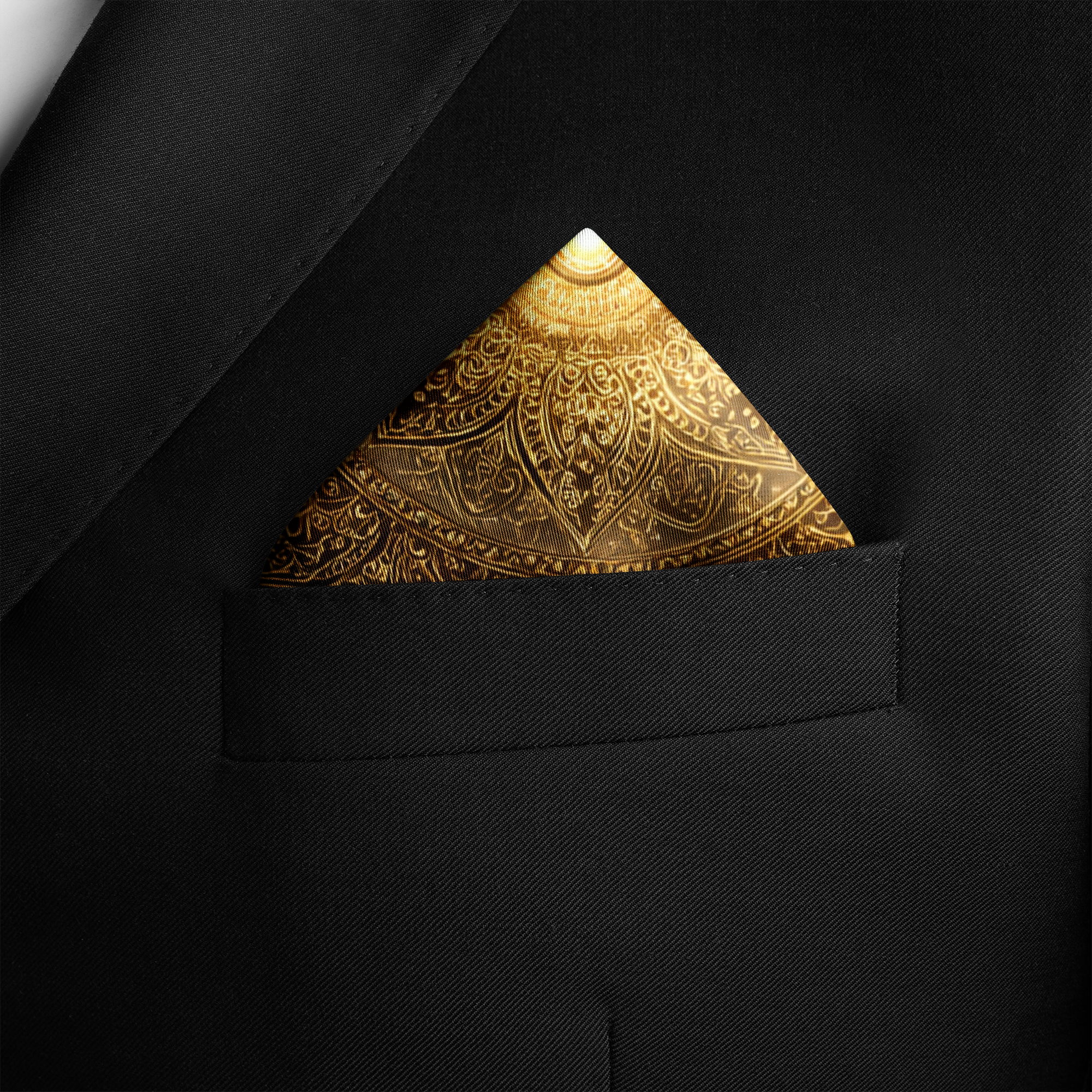 ZENITH SILK POCKET SQUARE