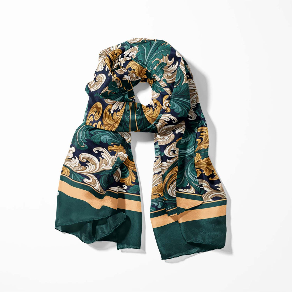 EMERALD BAROQUE MEN SCARF - PREMIUM COLLECTION