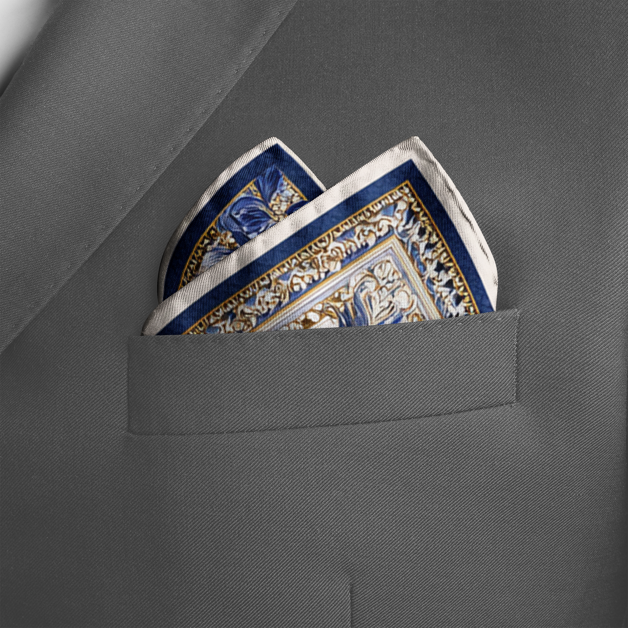 FIORENZA SILK POCKET SQUARE