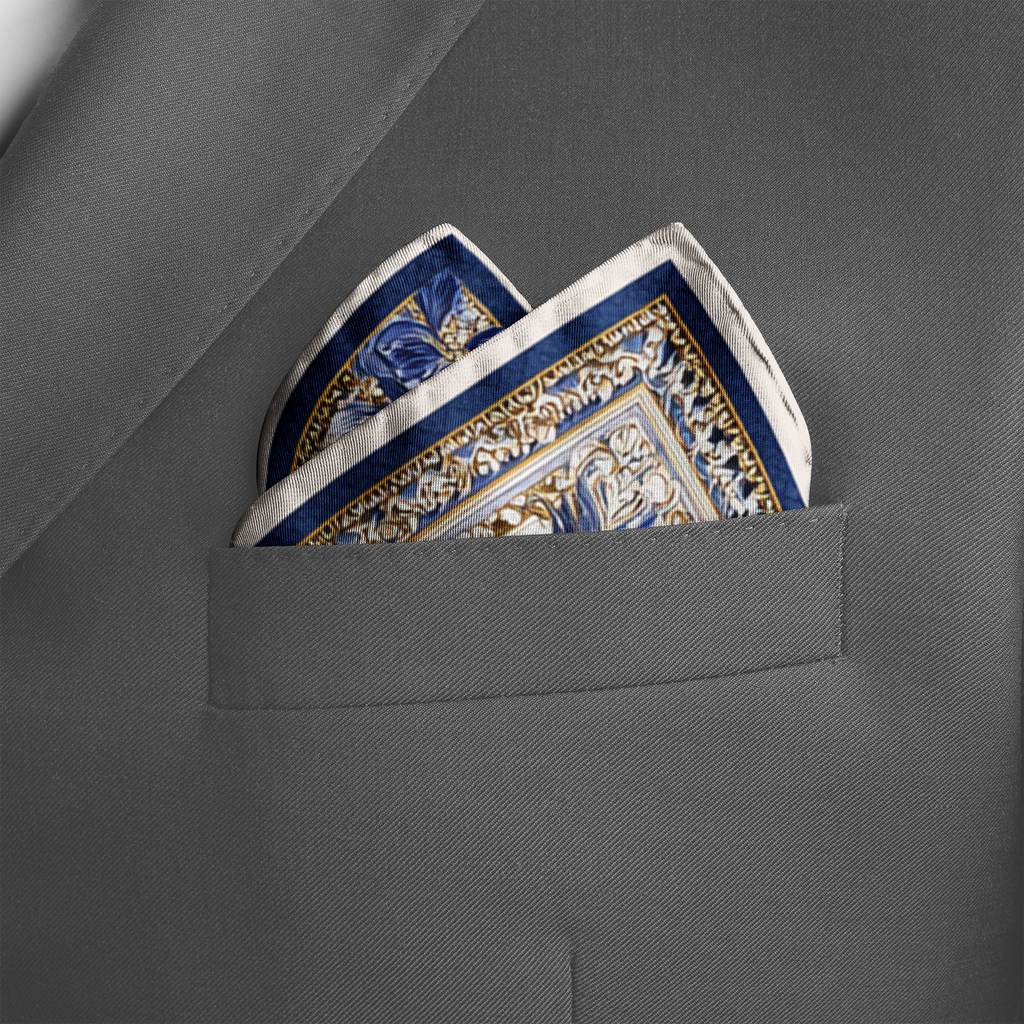 FIORENZA SILK POCKET SQUARE
