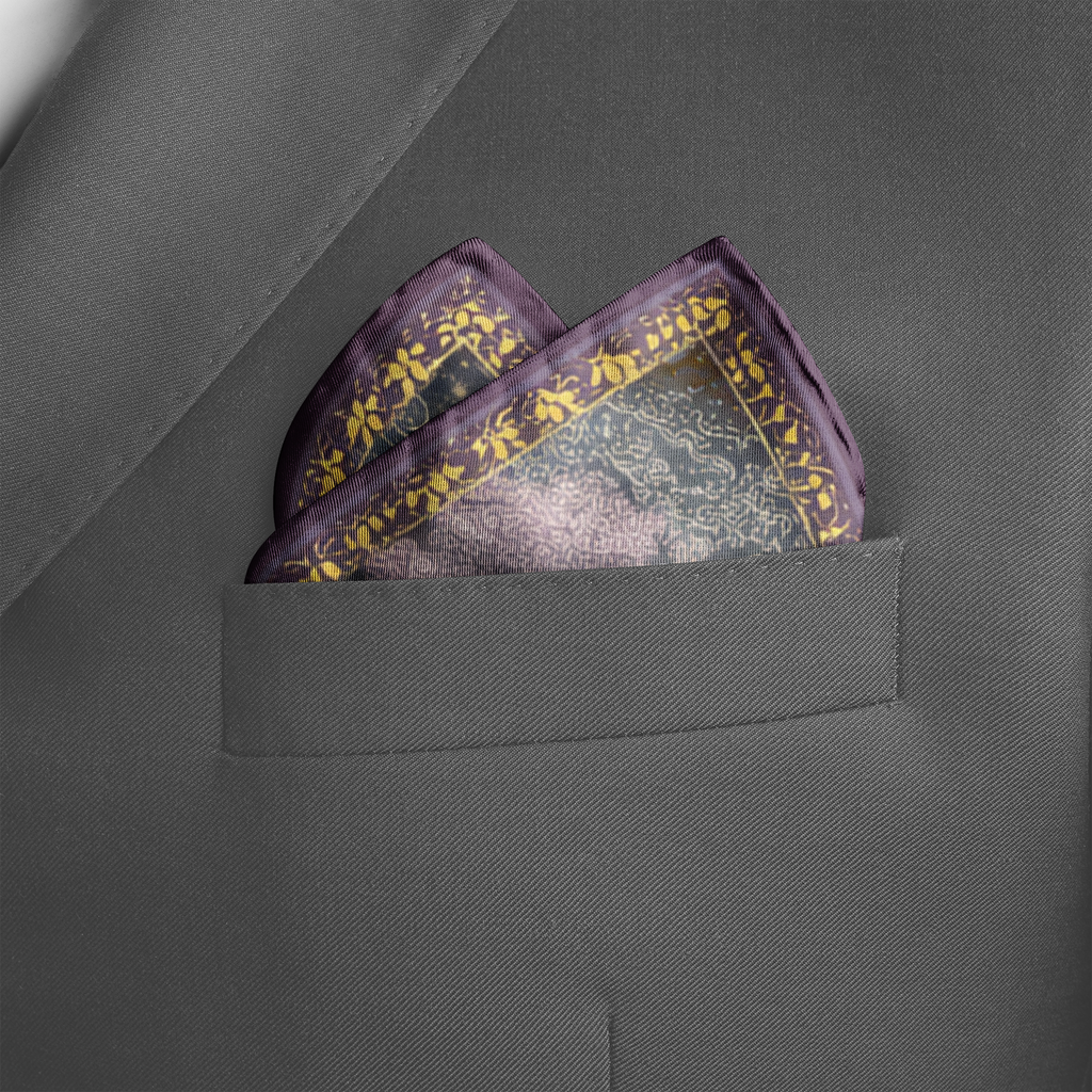 AURORA SILK POCKET SQUARE