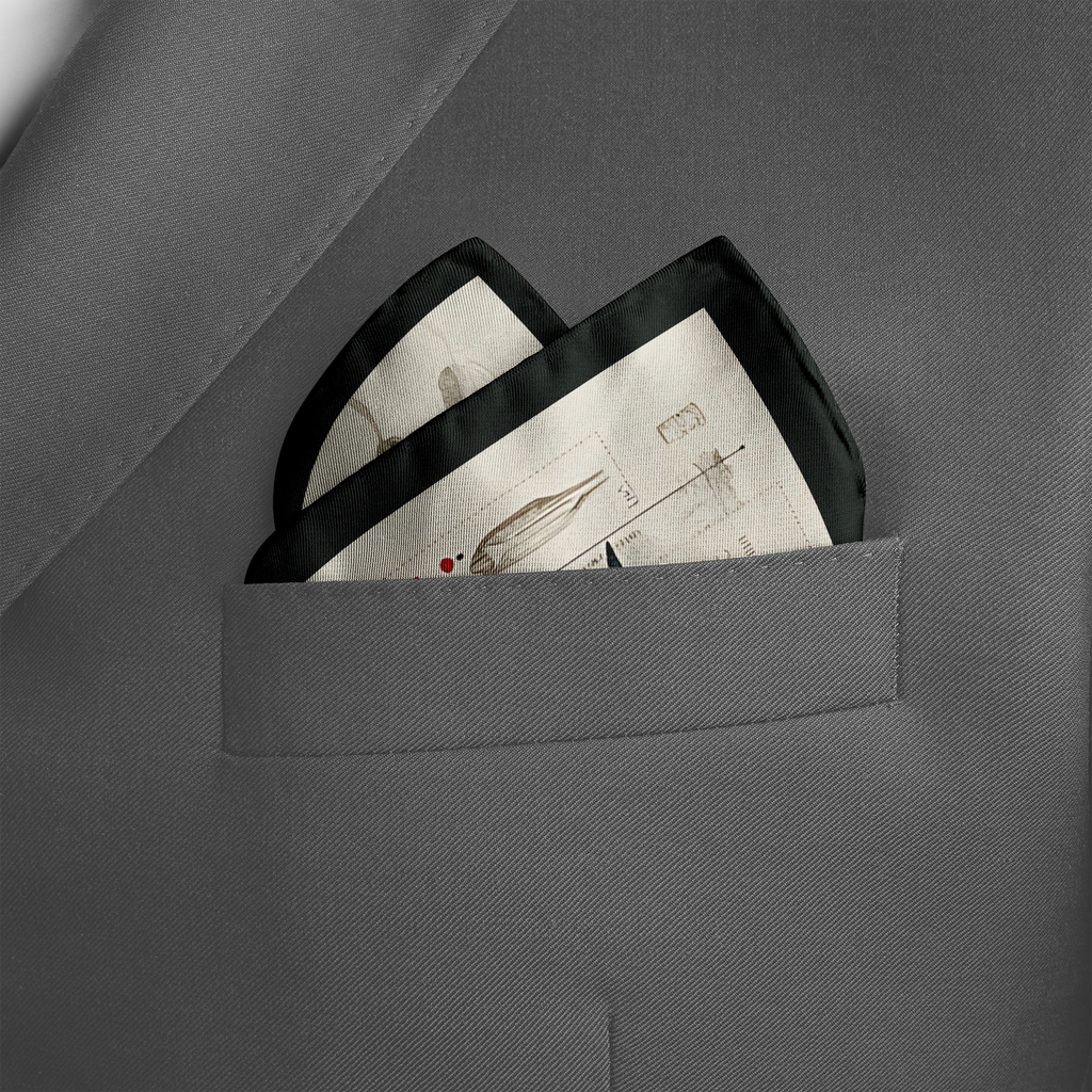 BOTANICA SILK POCKET SQUARE