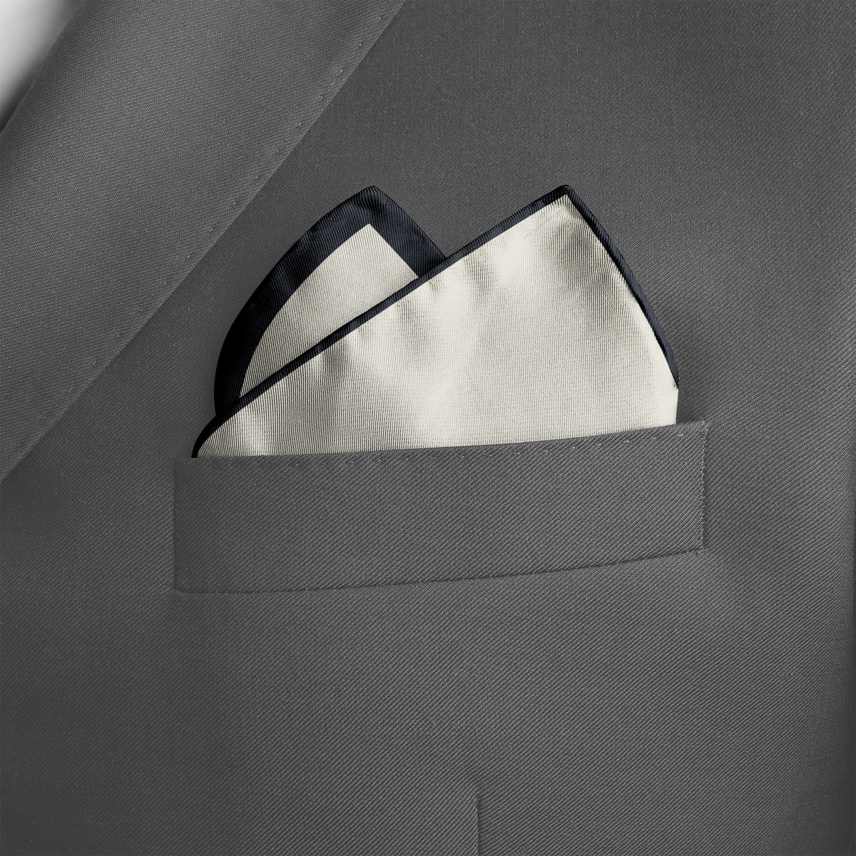 VELVOURA SILK POCKET SQUARE