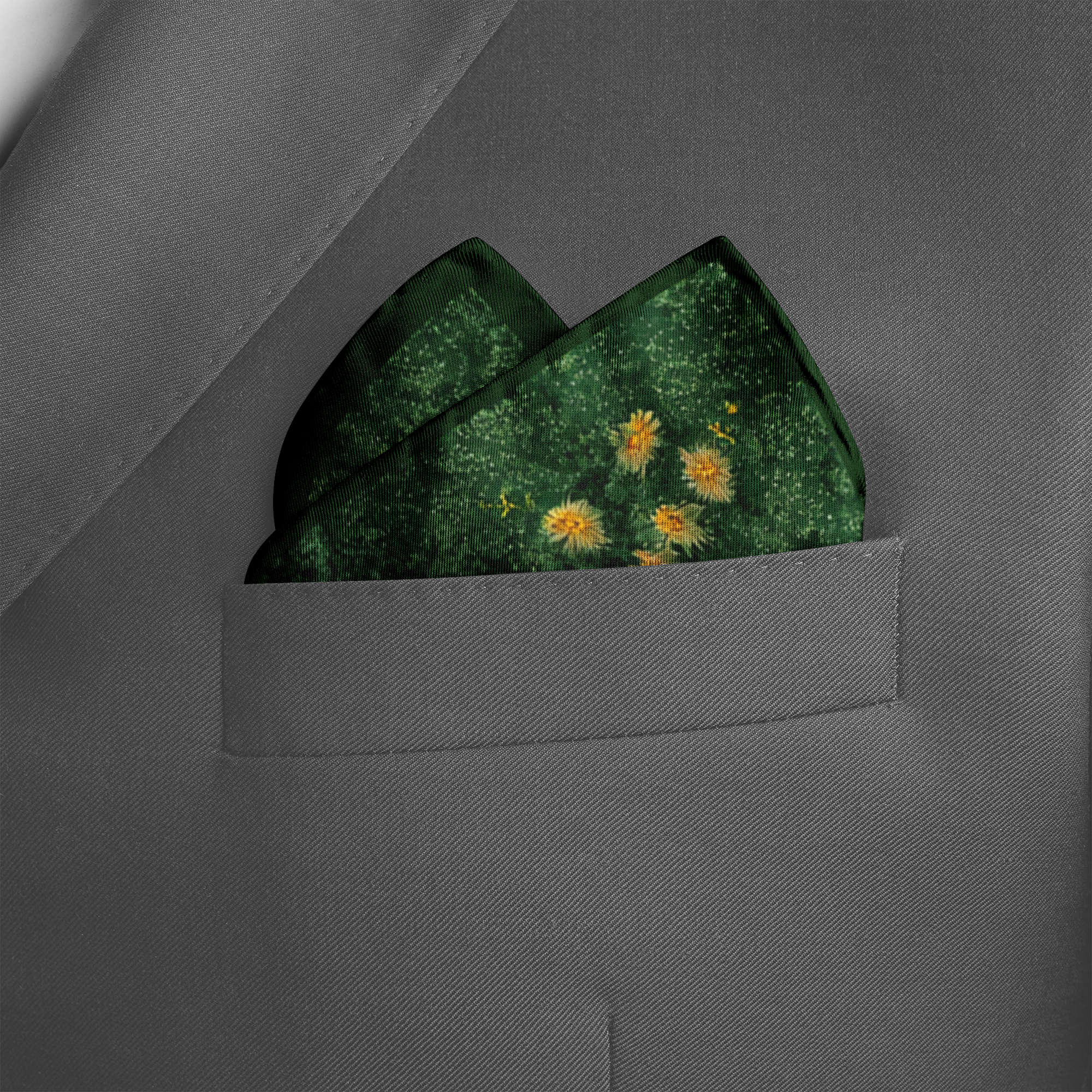 SOLARA SILK POCKET SQUARE