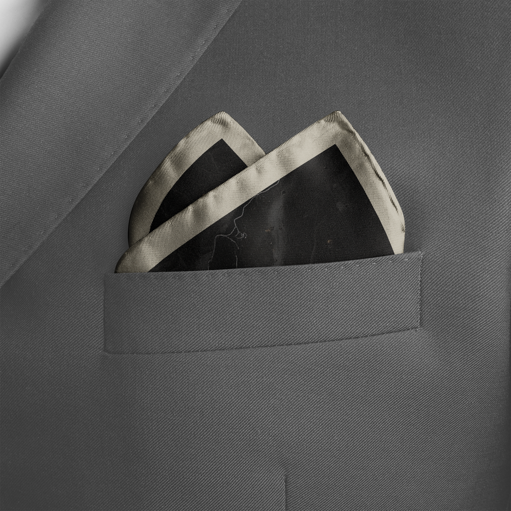 DECAY SILK POCKET SQUARE