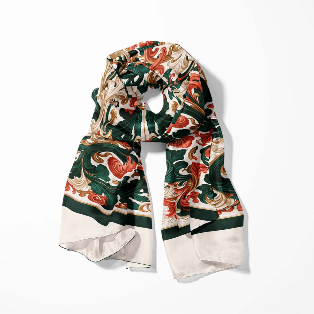 FLORENTINE LEAF MEN SCARF - PREMIUM COLLECTION