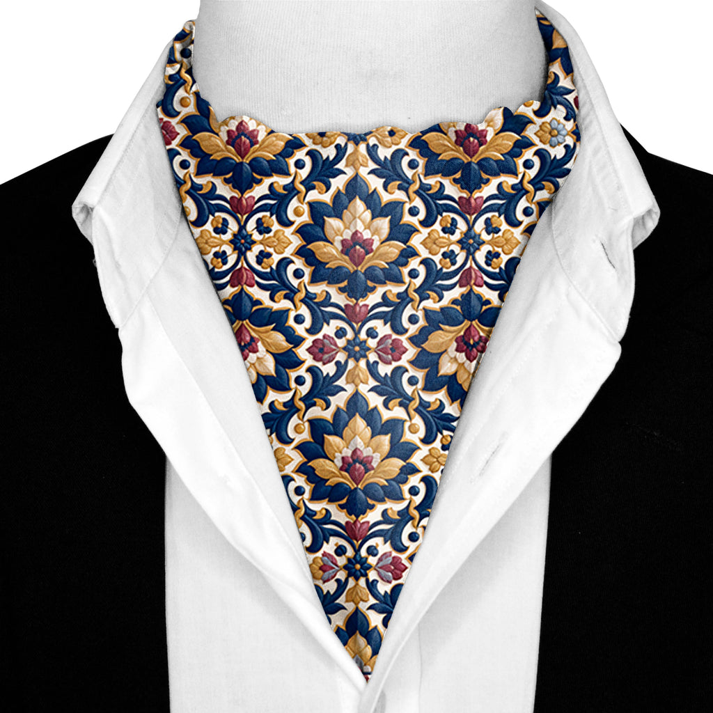 GILDED ECLIPSE SILK ASCOT – PREMIUM COLLECTION