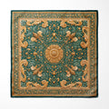 GOLDEN EDEN SILK POCKET SQUARE