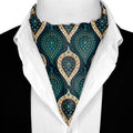 GOLDEN PERSIAN SILK ASCOT – PREMIUM COLLECTION