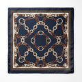 HERITAGE CHAIN SILK POCKET SQUARE