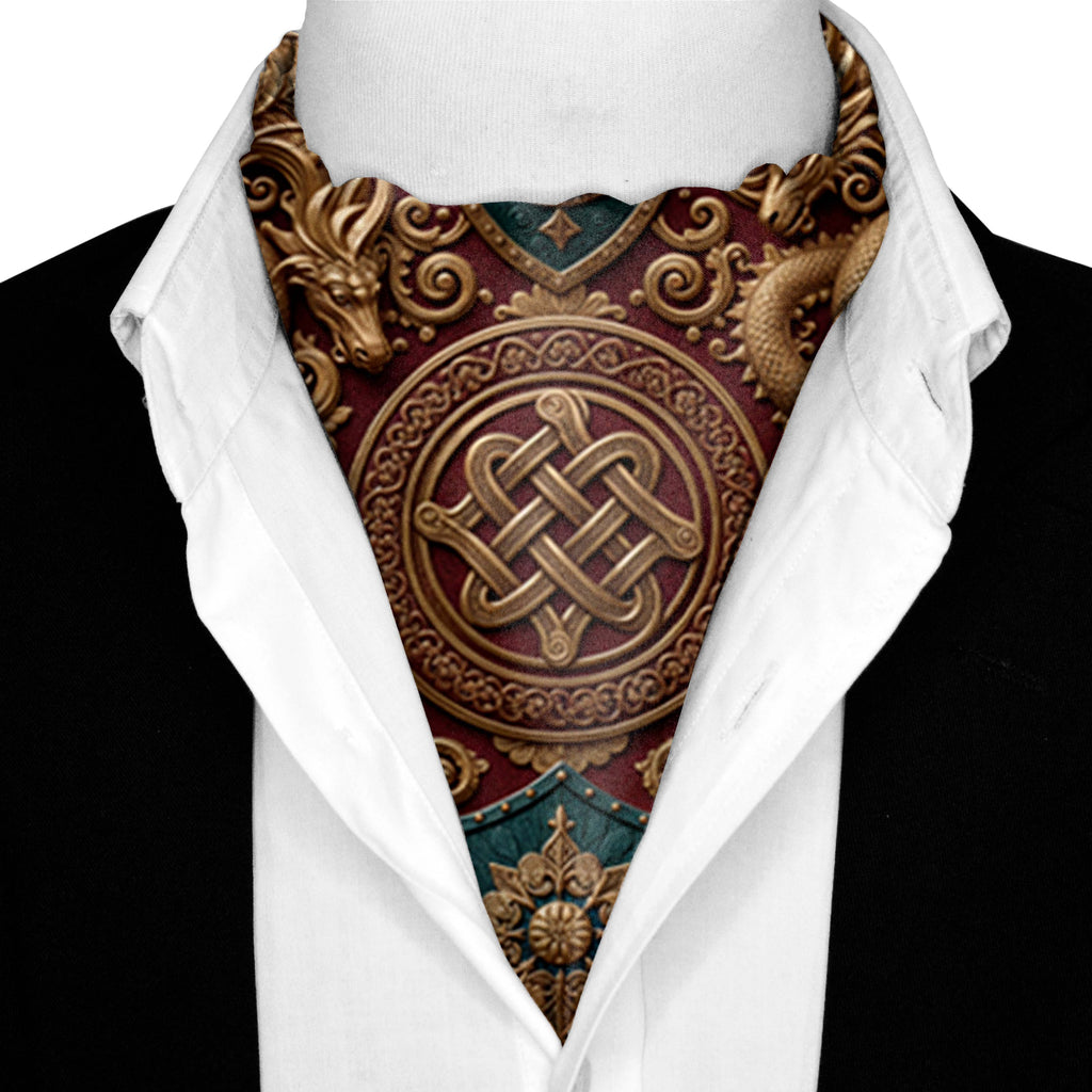 IMPERIAL DRAGON SILK ASCOT – PREMIUM COLLECTION