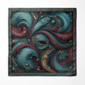 MAJESTIC PLUME SILK POCKET SQUARE