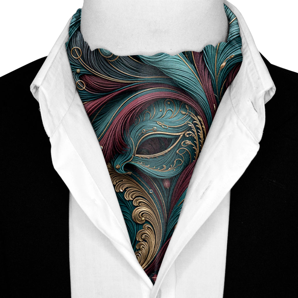 MAJESTIC PLUME SILK ASCOT – PREMIUM COLLECTION