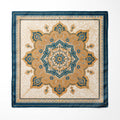 MARRAKESH IVORY SILK POCKET SQUARE