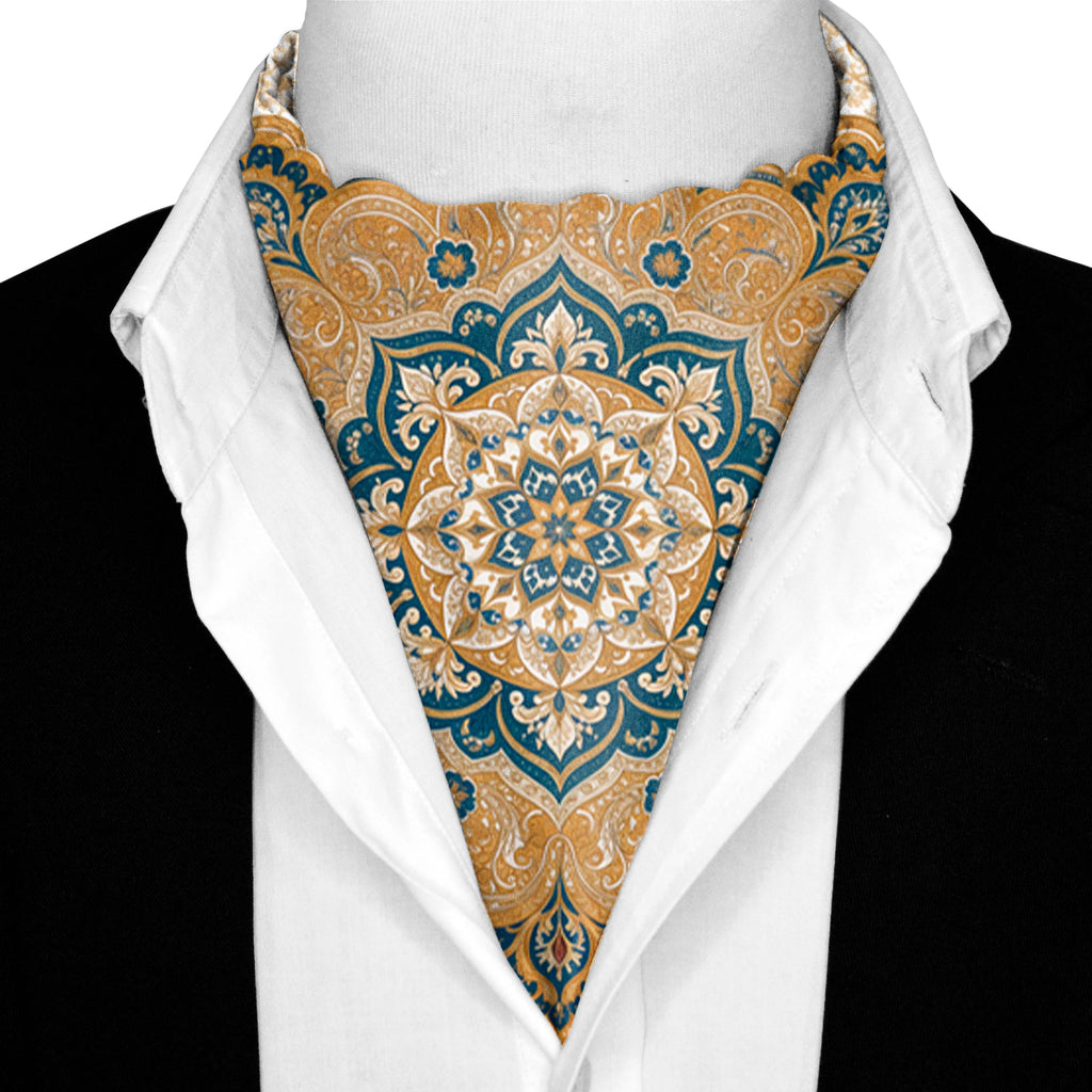 MARRAKESH IVORY SILK ASCOT – PREMIUM COLLECTION